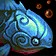 Tiny Blue Carp Icon